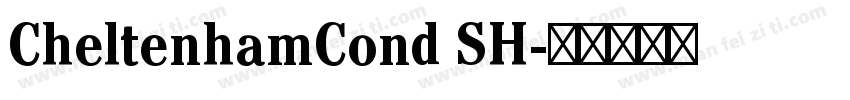 CheltenhamCond SH字体转换